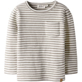 Lil'Atelier Turtledove Sepia Tint Nmmthoro Jen Ls Slim Top Lil