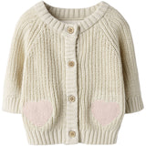 Lil'Atelier Turtledove Nbfemlen Len Ls Knit Card Lil