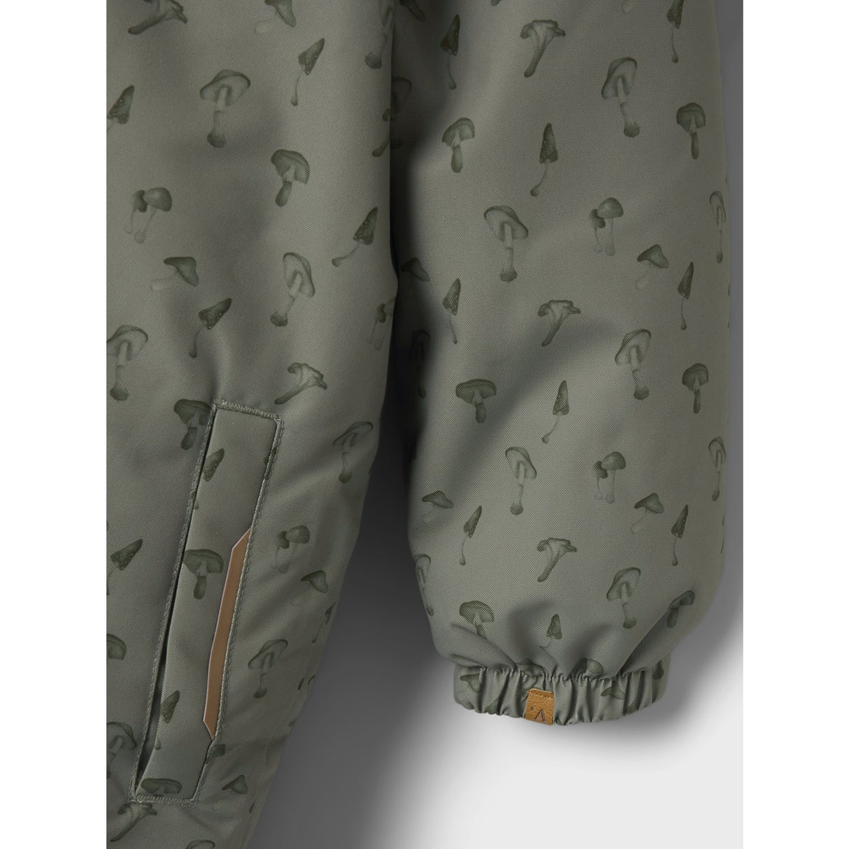 Lil'Atelier Overland Trek Mushroom Nmmlasnow10 Snowsuit Aop Fo Lil