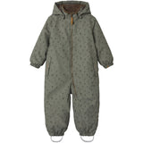 Lil'Atelier Overland Trek Mushroom Nmmlasnow10 Snowsuit Aop Fo Lil