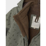 Lil'Atelier Overland Trek Mushroom Nmmlasnow10 Snowsuit Aop Fo Lil