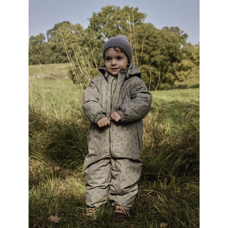 Lil'Atelier Overland Trek Mushroom Nmmlasnow10 Snowsuit Aop Fo Lil
