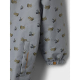 Lil'Atelier Ultimate Grey Airplanes Nmmlasnow10 Snowsuit Aop Fo Lil