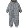Lil'Atelier Ultimate Grey Airplanes Nmmlasnow10 Snowsuit Aop Fo Lil