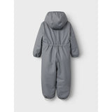 Lil'Atelier Ultimate Grey Nmmladry10 Snowsuit Aop Fo Lil