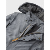 Lil'Atelier Ultimate Grey Nmmladry10 Snowsuit Aop Fo Lil