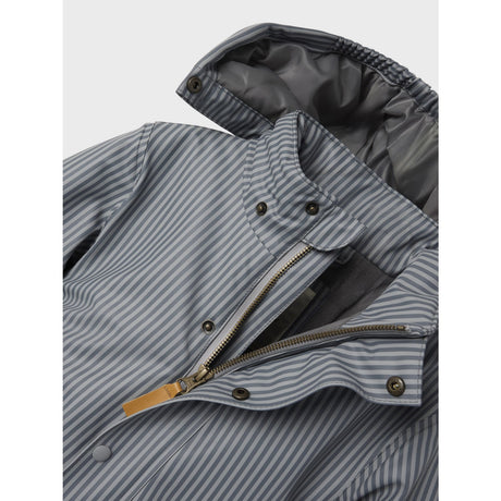 Lil'Atelier Ultimate Grey Nmmladry10 Snowsuit Aop Fo Lil