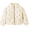 Lil'Atelier Turtledove Emb. Hearts Nmfnalo Sherpa Loose Jacket Lil