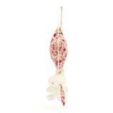 Jellycat Blossom Cream Bunny 'Berry' Musical Pull
