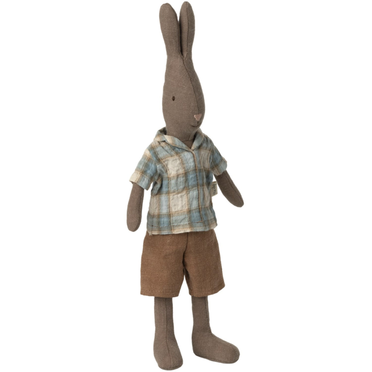 Maileg Rabbit Size 2, Brown - Shirt And Shorts