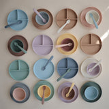 Mushie Blush Classic Silicone Plate