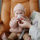 Mushie Blush ​Silicone Starter Cup