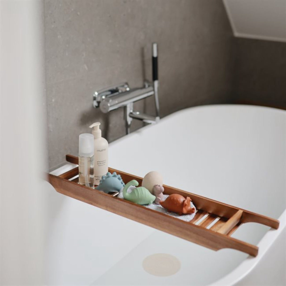 Mushie Dino Mold Free Bath Play Set 5-Pack