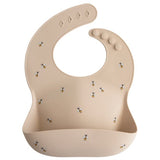 Mushie Bees Silicone Bib