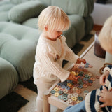 Mushie Multi HEX Connect Building Toy Set