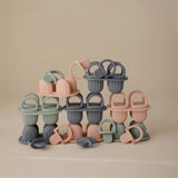 Mushie Cambridge Blue Toddler Ice Pop Tray