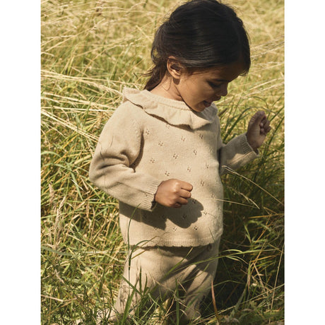 Lil'Atelier Safari Melange Nmfnalio Ls Knit Lil