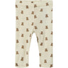 Lil'Atelier Turtledove Melange Nbnnalu Slim Wo/Mo Leggings Lil