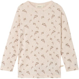 Lil'Atelier Morganite Berry Nmfnoel Nia Wool Ls Slim Top Lil