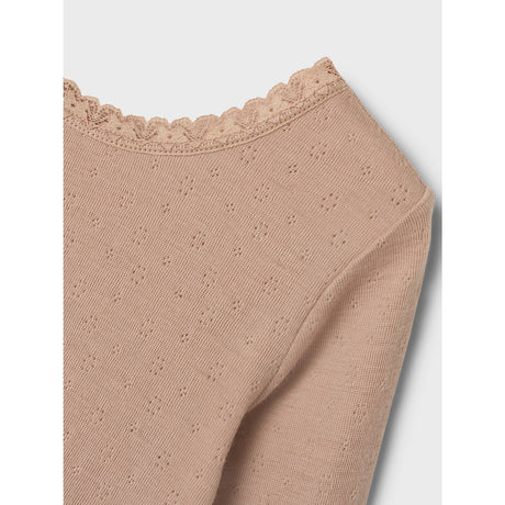 Lil'Atelier Roebuck Nmfnoel Nab Wool Ls Slim Top Lil