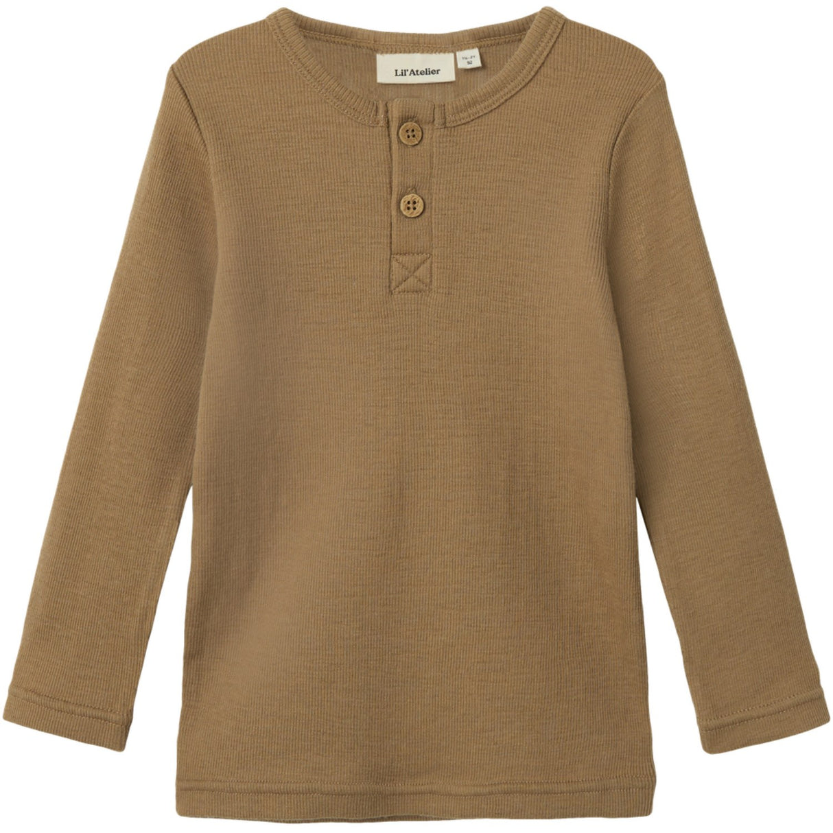 Lil'Atelier Tigers Eye Nmnnoel Neb Wool Ls Slim Top Lil