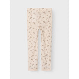 Lil'Atelier Morganite Berry Nmfnoel Nia Wool Slim Leggings Lil