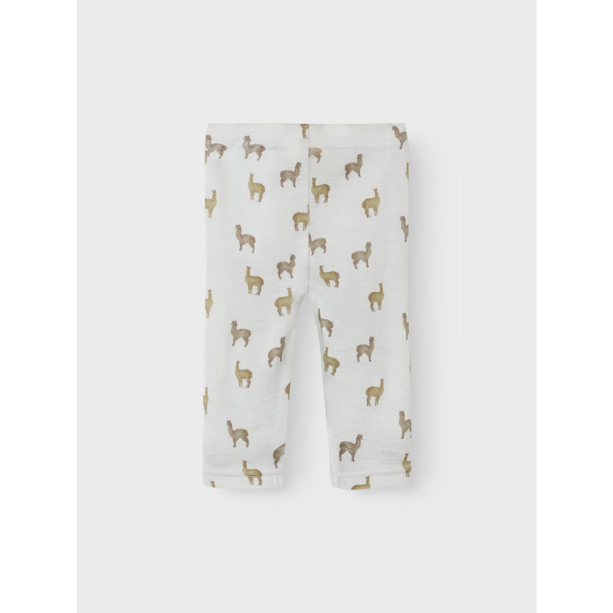 Lil'Atelier Gray Dawn Lama Nbmnoel Nor Wool Slim Leggings Lil