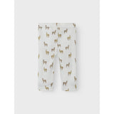 Lil'Atelier Gray Dawn Lama Nbmnoel Nor Wool Slim Leggings Lil