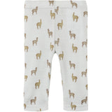 Lil'Atelier Gray Dawn Lama Nbmnoel Nor Wool Slim Leggings Lil