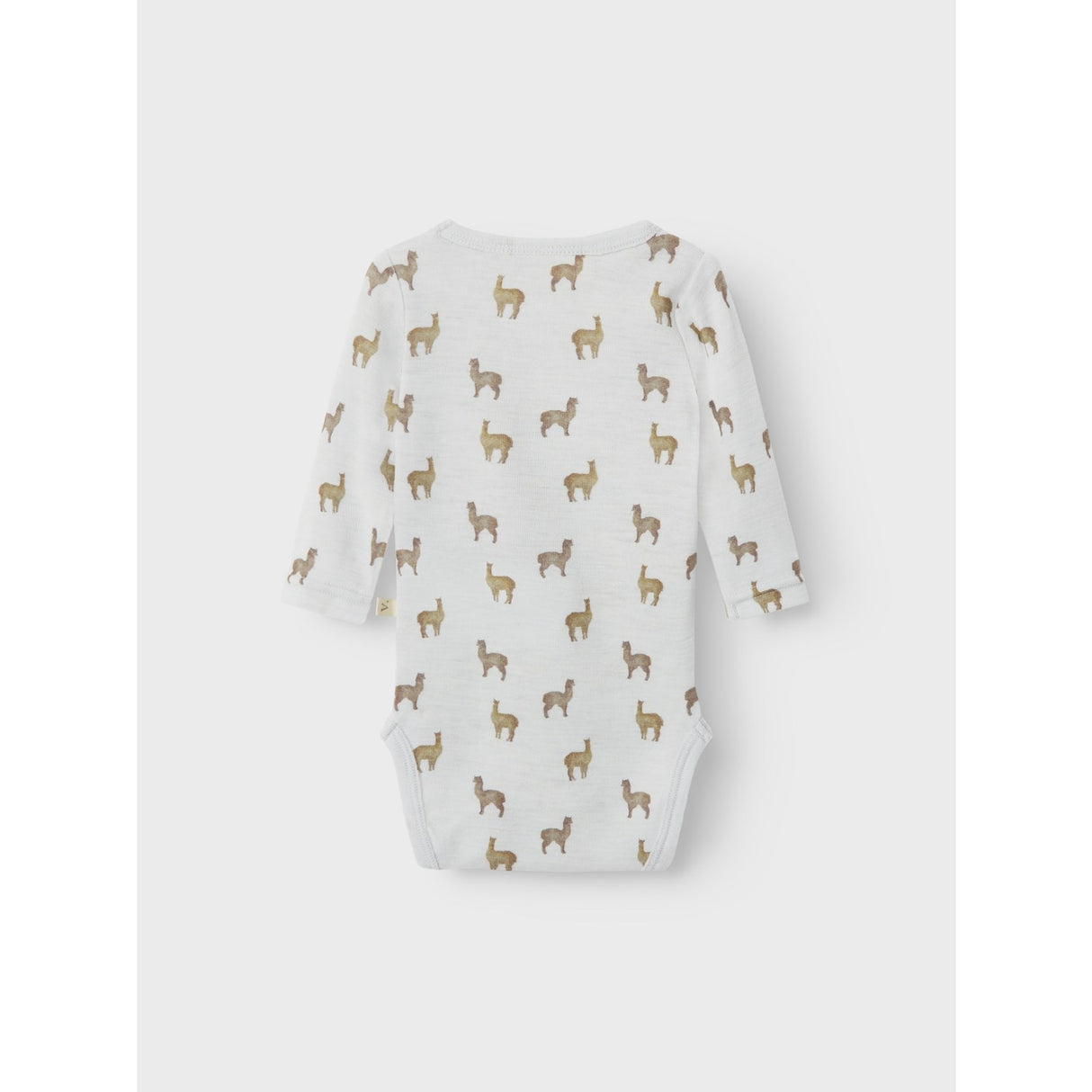 Lil'Atelier Gray Dawn Lama Nbmnoel Nor Wool Ls Slim Body Lil