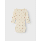 Lil'Atelier Turtledove Melange Nbfnalu Ls Wo/Mo Slim Body Lil Noos