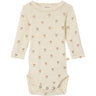 Lil'Atelier Turtledove Melange Nbfnalu Ls Wo/Mo Slim Body Lil Noos
