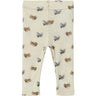 Lil'Atelier Turtledove Melange Nbmnalu Wo/Mo Slim Leggings Lil Noos