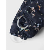 Name It Dark Sapphire Dino Earth Nmmsnow10 Suit Aop Fo Noos