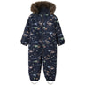 Name It Dark Sapphire Dino Earth Nmmsnow10 Suit Aop Fo Noos