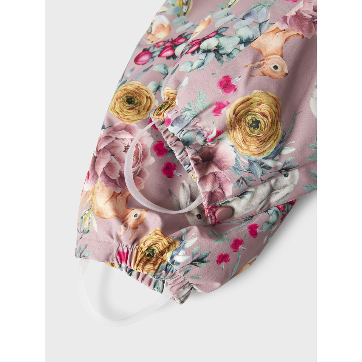Name It Woodrose Flower Rabbit Nmfsnow10 Suit Aop Fo Noos
