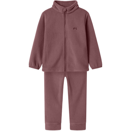 Name It Rose Brown Nmnspektra Fleece Set Fo