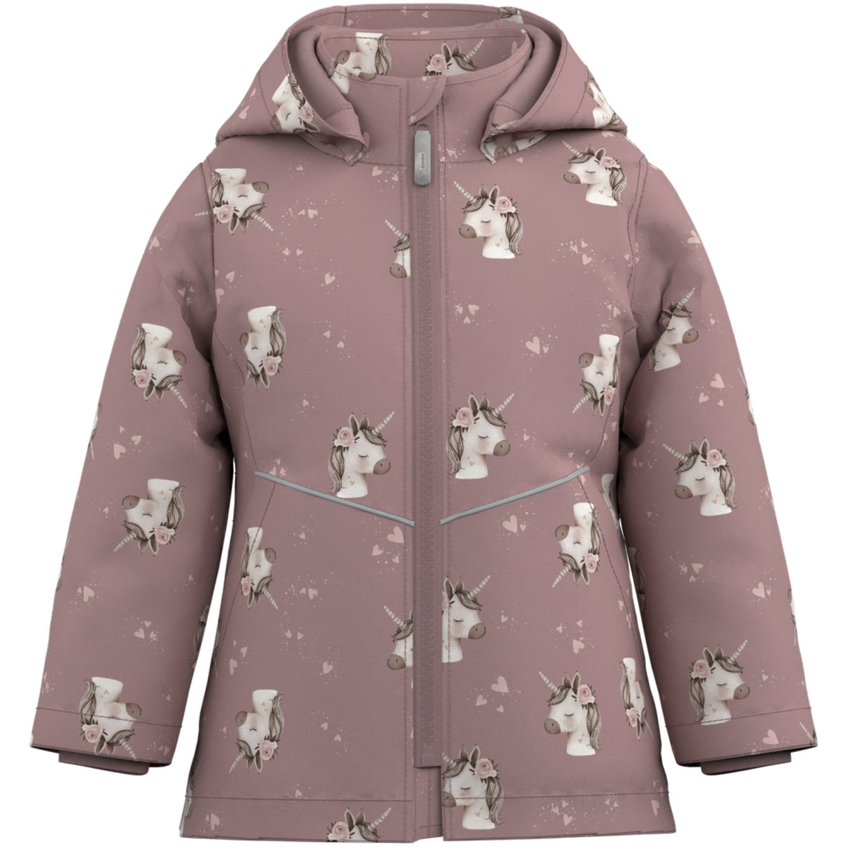 Name It Woodrose Unicorn Nmfmaxi Pa Jacket Aop Noos