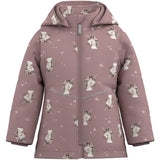 Name It Woodrose Unicorn Nmfmaxi Pa Jacket Aop Noos
