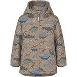 Name It Silver Mink Dino Nmmmax Pa Jacket Aop Noos