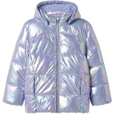 Name It Pastel Lilac Nkfmolina Puffer Jacket Shiny