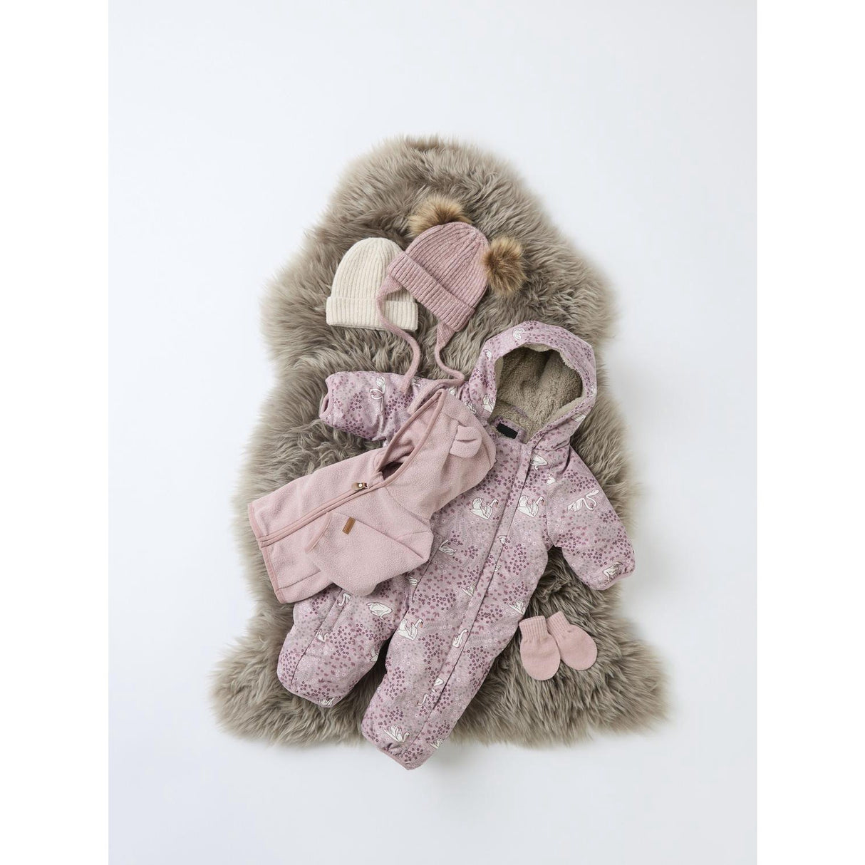 Name It Woodrose Nbnmeeko Fleece Jacket Melange