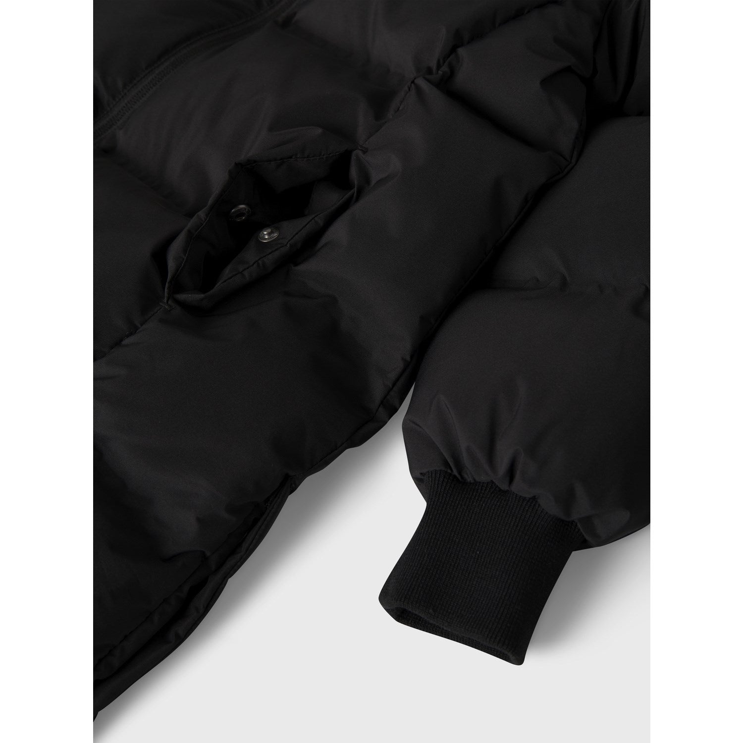 Buy Name It Black Nkfmusk Puffer Jacket Long Tb | Luksusbaby