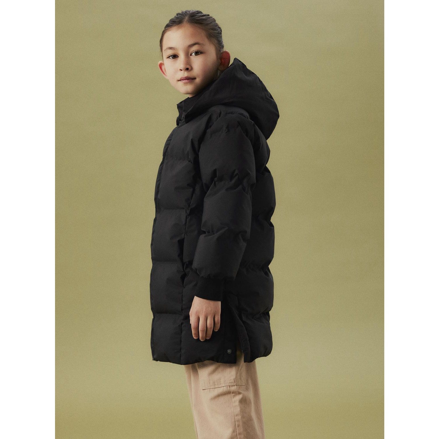 Buy Name It Black Nkfmusk Puffer Jacket Long Tb | Luksusbaby
