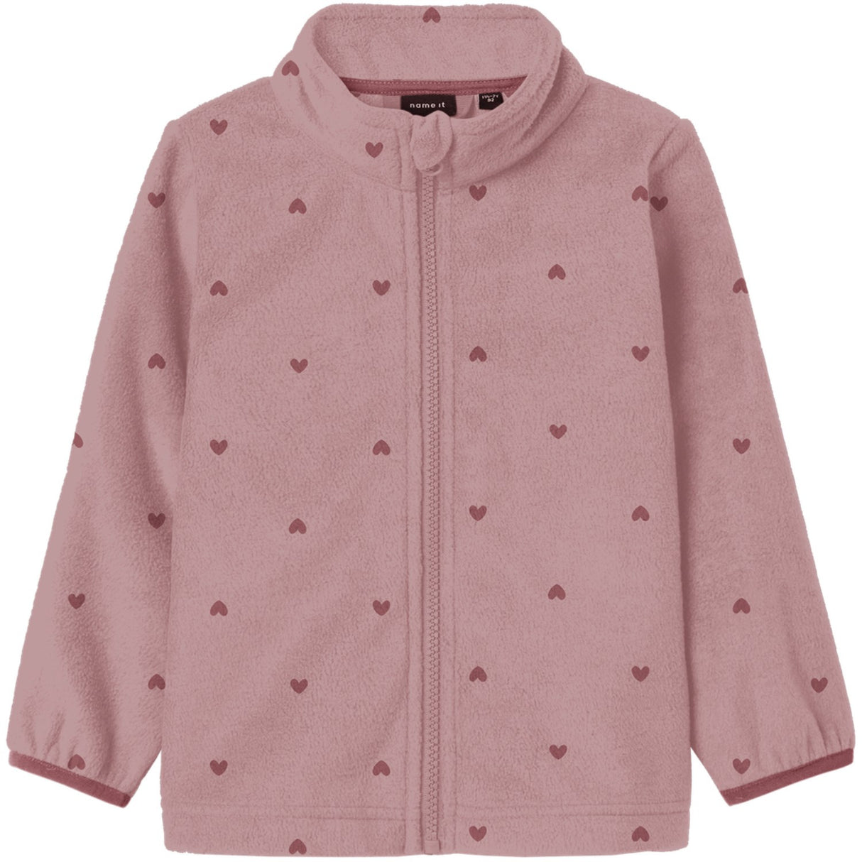 Name It Woodrose Nmnspektra Fleece Jacket Aop Fo