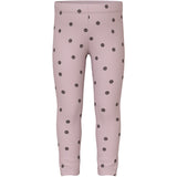 Name It Burnished Lilac Peppercorn Dot Nmfvivian Glitter Leggings