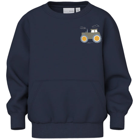 Name It Navy Blazer Tractor Nmmvugo Ls Nreg Sweat Bru