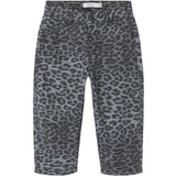 Name It Night Owl Grey Leopard Nmfbella Twi Mom Pants 4444-Td