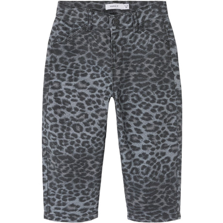 Name It Night Owl Grey Leopard Nmfbella Twi Mom Pants 4444-Td
