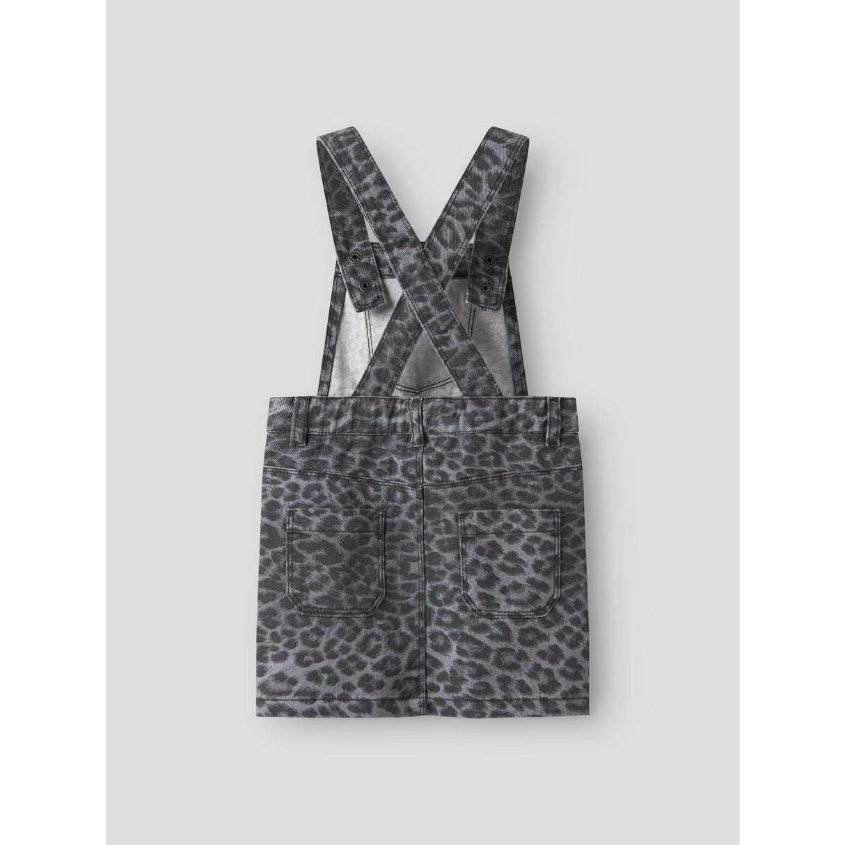 Name It Night Owl Grey Leopard Nmfophelia Twi Spencer Dress 4444-Td